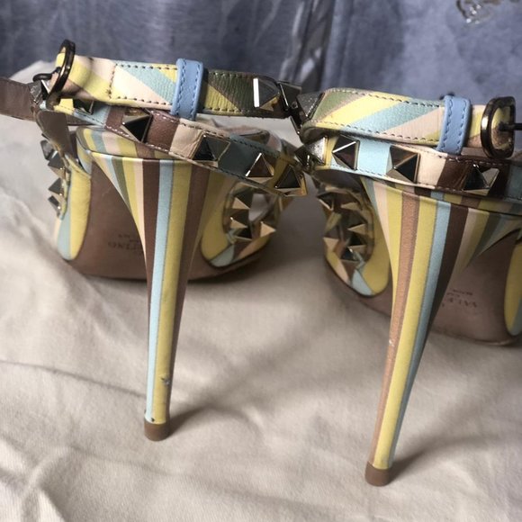 VALENTINO HARLEQUIN PRINT ROCKSTUD - Picture 6 of 8